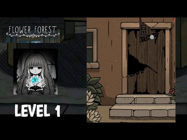 Flower Forest word puzzle Level 1
