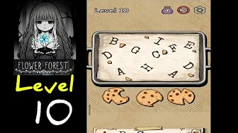 Flower Forest word puzzle Level 10