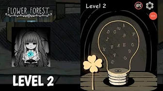 Flower Forest word puzzle Level 2