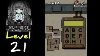 Flower Forest word puzzle Level 21