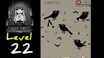 Flower Forest word puzzle Level 22