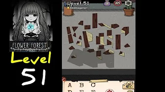 Flower Forest word puzzle Level 51