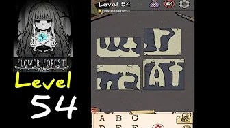 Flower Forest word puzzle Level 54
